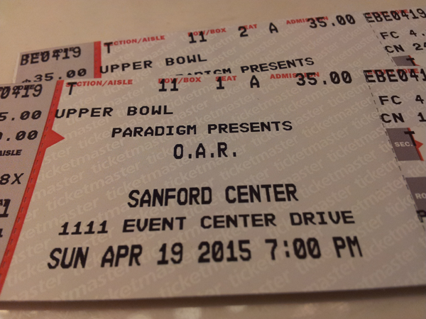 BRB. Road trippping to Bemidji to see OAR...